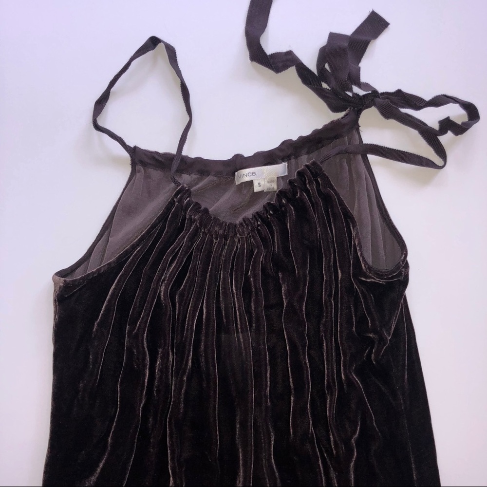 Vince velvet dress